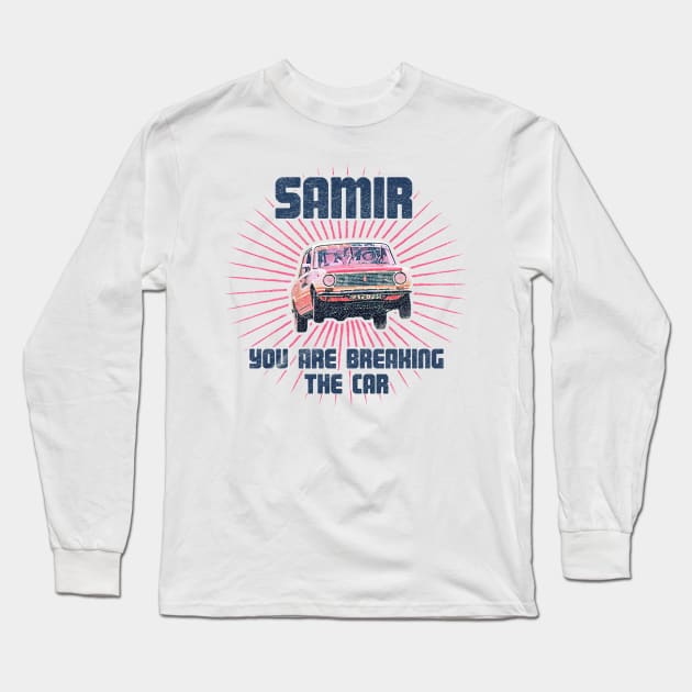 Samir Rally Car Long Sleeve T-Shirt by karutees